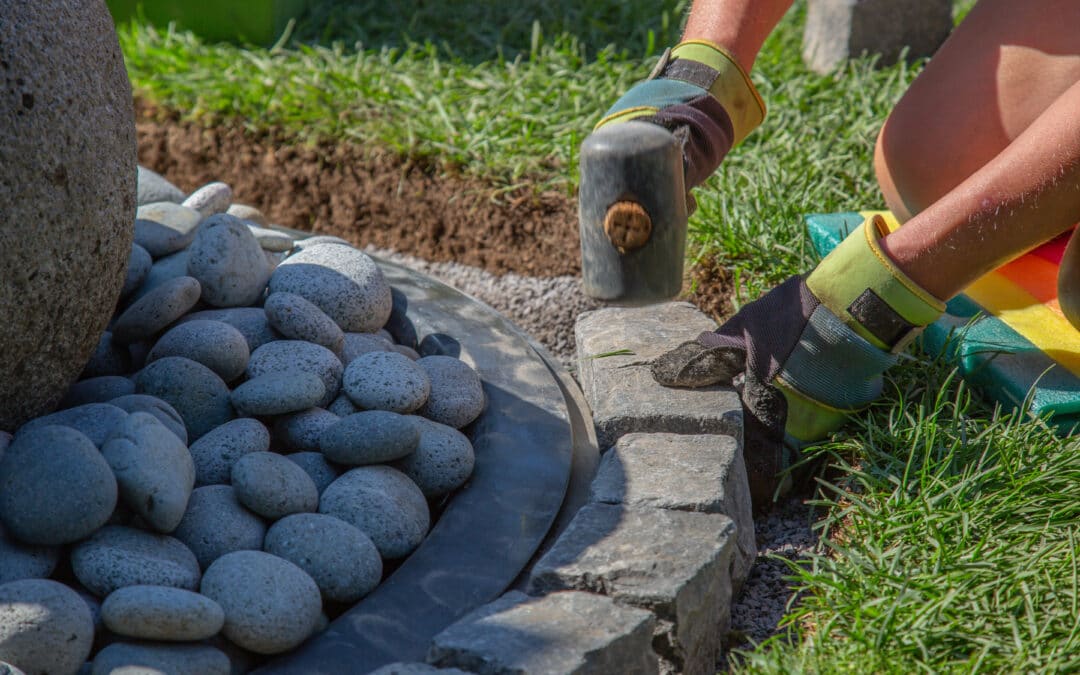 How To Install Landscape Stone Edging