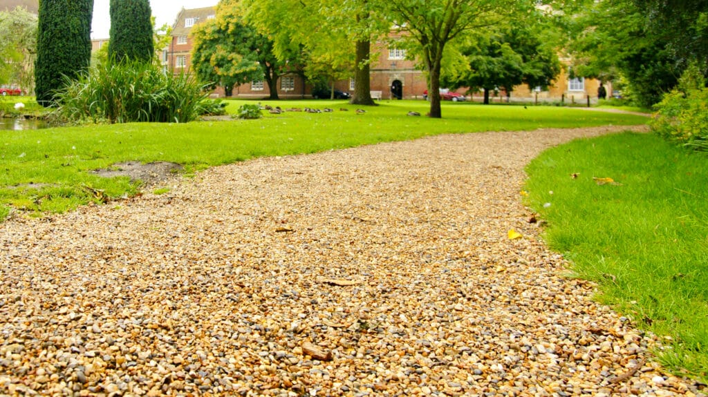Gravel on driveways