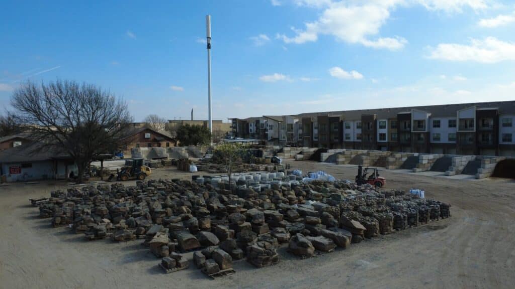 drainage rocks